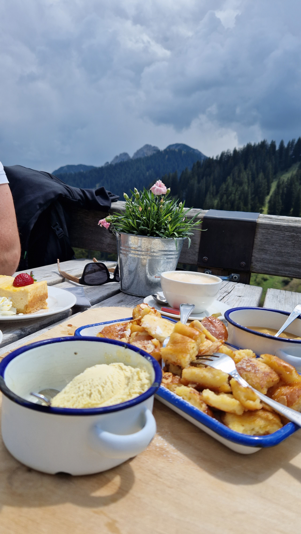 Nachtisch am Wallberghaus
