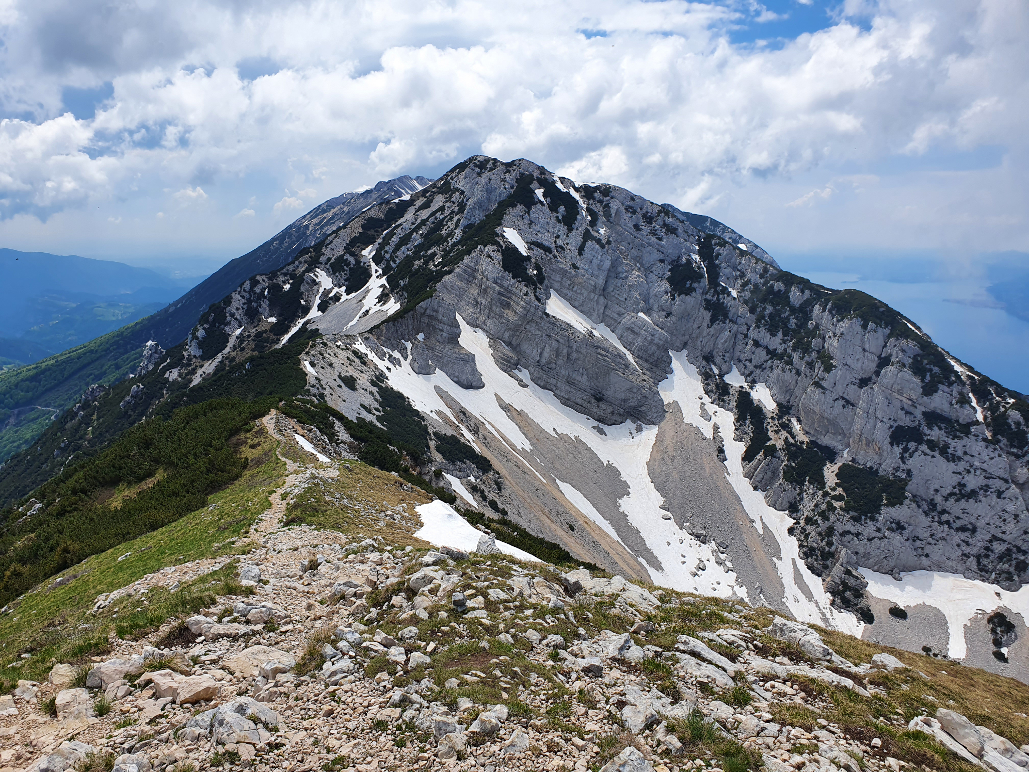 Blick auf den Cima Valdritta